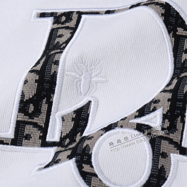 Dior專櫃迪奧2023FW新款刺繡圓領衛衣 男女同款 tzy3180